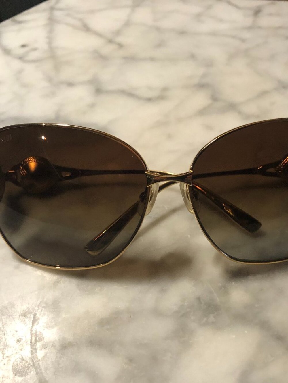 Sama Eyewear Sunglasses Model HEART OF GOLD Yellow Gold Color LIMITED EDITION